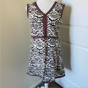 Ella Moon for Anthropology dress tribal print